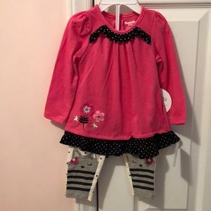 NWT 9/12 baby girl outfit